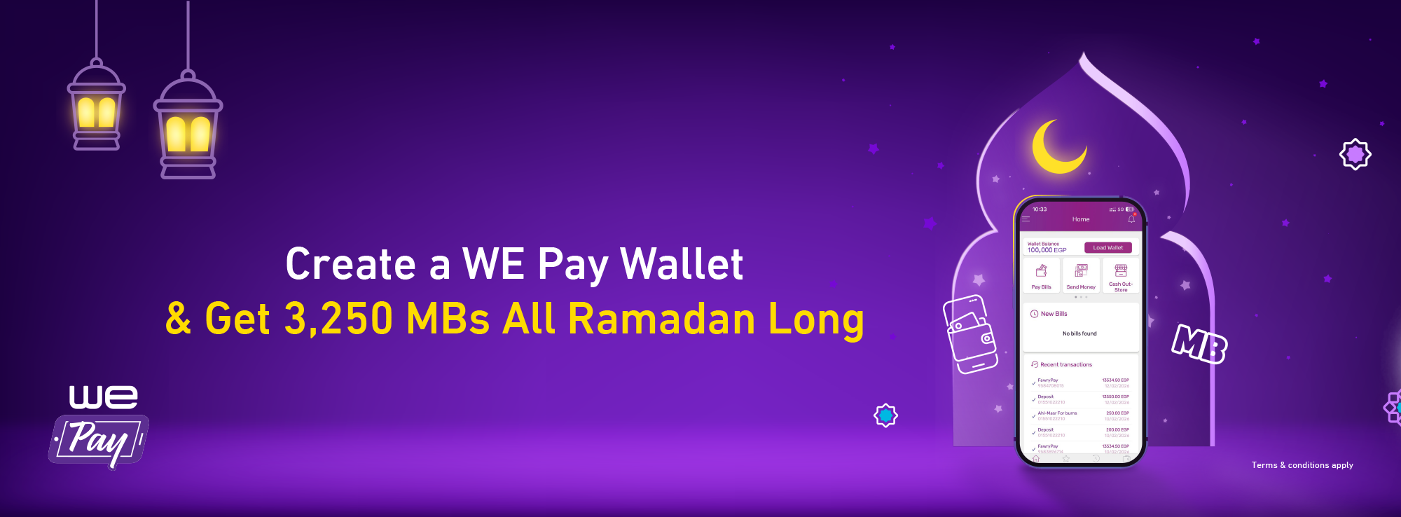 WE Pay Ramadan Promotion