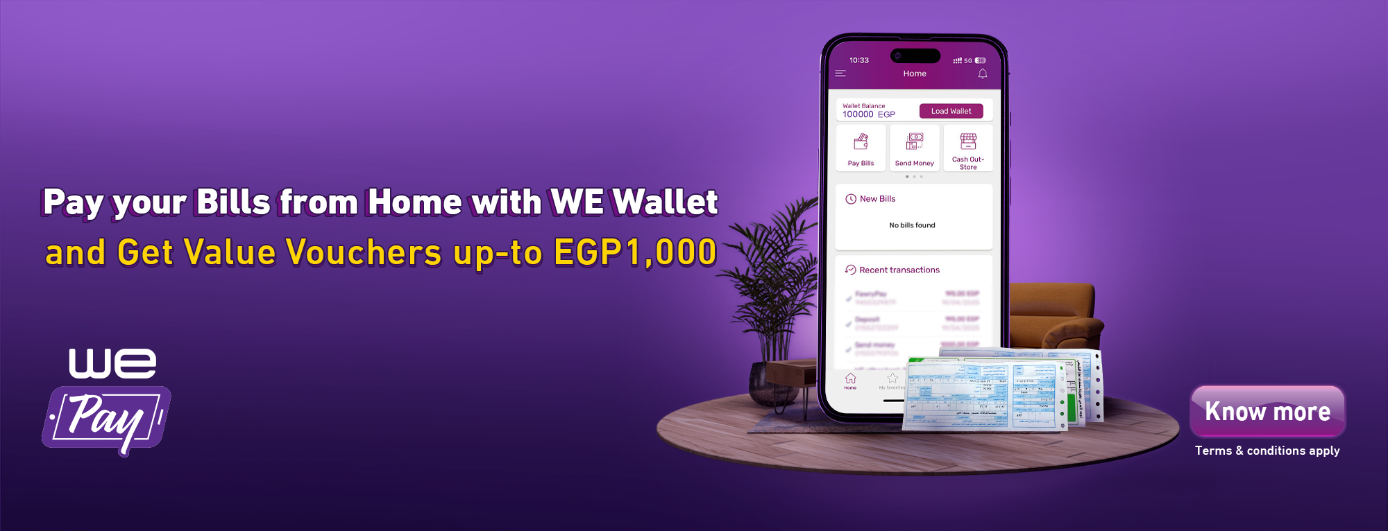 WE Space promo for existing customers