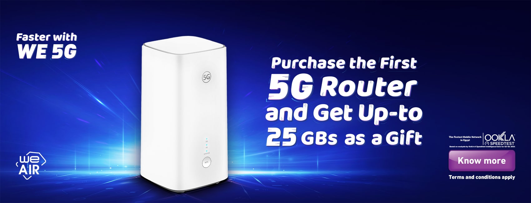 5G WE Air Promotion