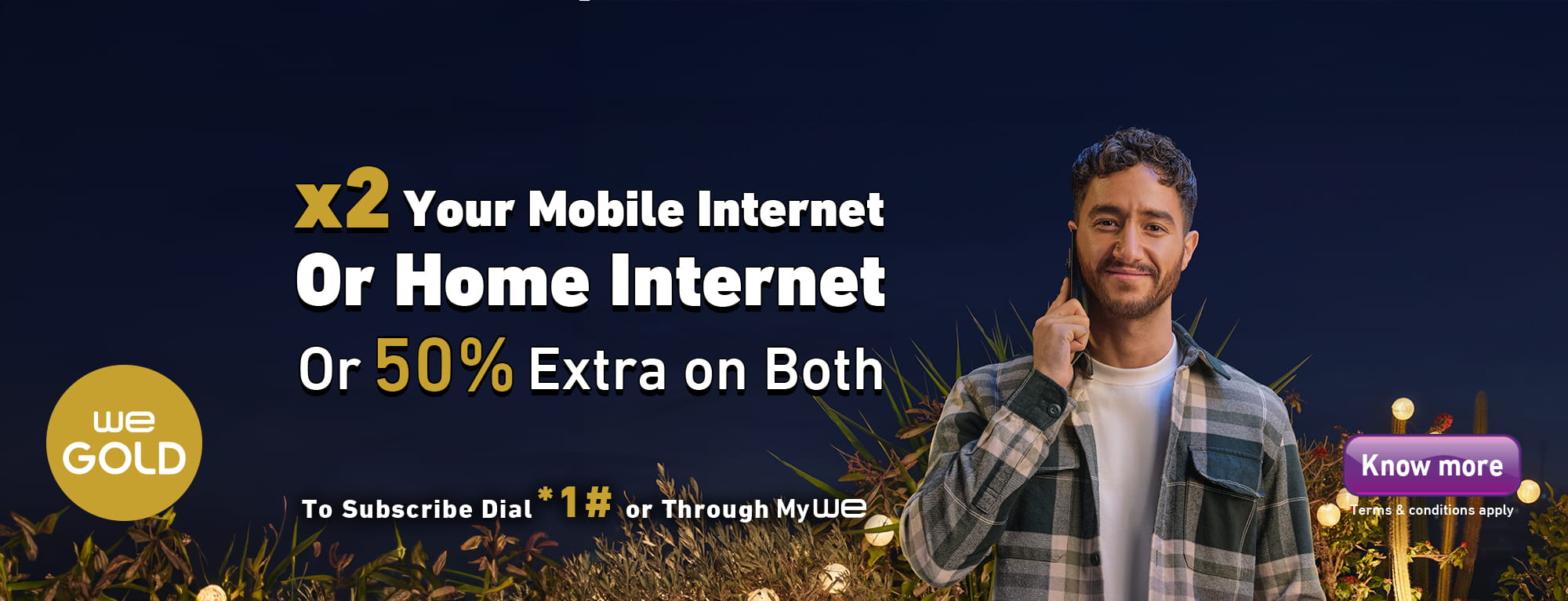 WE Gold Ramadan Promo